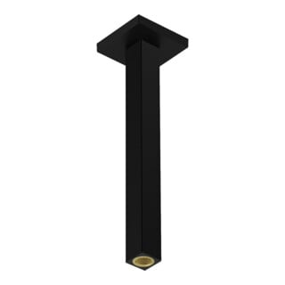 hansgrohe Raccord plafond 300 mm, noir mat