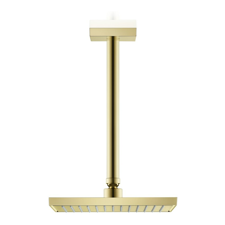 hansgrohe Raccord plafond 300 mm, optique or poli, carré