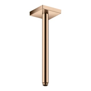 hansgrohe Raccord plafond 300 mm, or rouge poli, carré