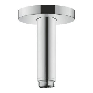 hansgrohe Raccord plafond S 100 mm, chrome, rosace ronde