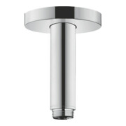 hansgrohe Raccord plafond S 100 mm, chrome, rosace ronde-1