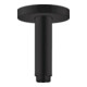 hansgrohe Raccord plafond S 100 mm, noir mat, rosace ronde-1