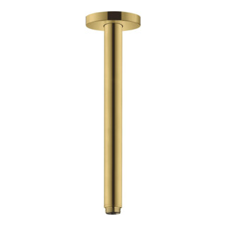 hansgrohe Raccord plafond S 300 mm, optique or poli, rosace ronde