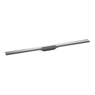 hansgrohe RainDrain Flex Caniveau de douche 1200 mm, chromé, kit FM, raccourcissable, pour montage étanche