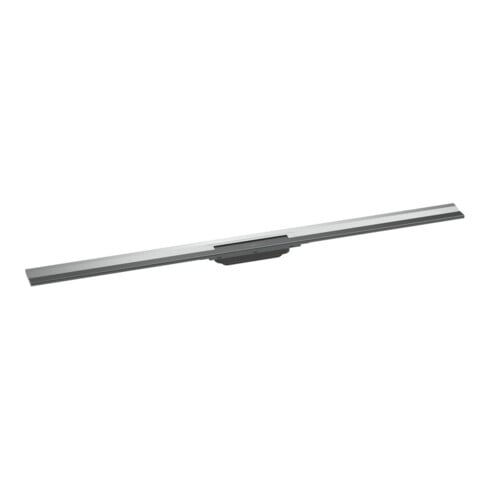 hansgrohe RainDrain Flex Caniveau de douche 1200 mm, chromé, kit FM, raccourcissable, pour montage étanche