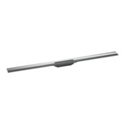 hansgrohe RainDrain Flex Caniveau de douche 1200 mm, chromé, kit FM, raccourcissable, pour montage étanche