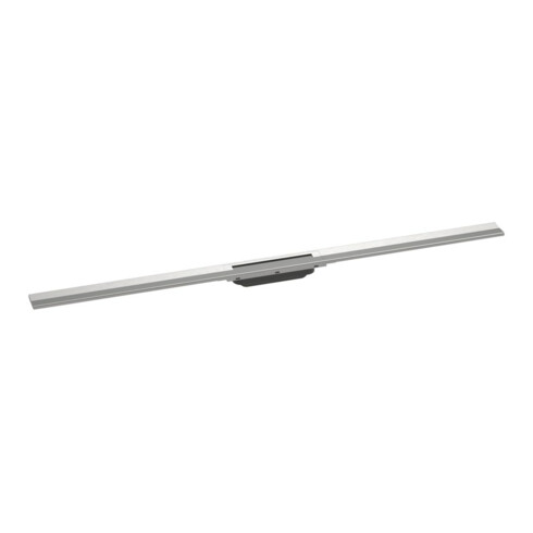 hansgrohe RainDrain Flex Caniveau de douche 1200 mm, ES optic, kit complet, ajustable