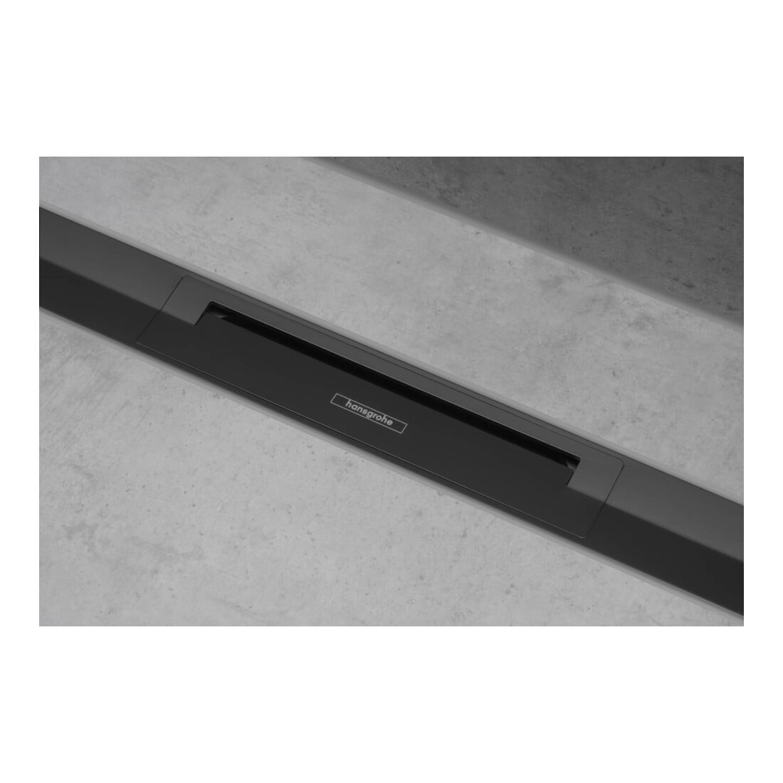 hansgrohe RainDrain Flex Caniveau de douche 1600 mm, ES optic, kit complet, ajustable