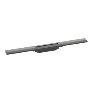 hansgrohe RainDrain Flex Caniveau de douche 700 mm, brossé bleu vc, kit complet, ajustable