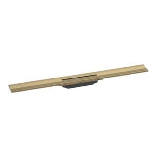 hansgrohe RainDrain Flex Caniveau de douche 800 mm, b b, kit FM, raccourcissable, pour montage étanche
