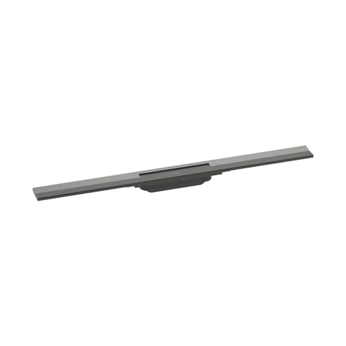 hansgrohe RainDrain Flex Caniveau de douche 800 mm, bleu brossé, kit complet, ajustable