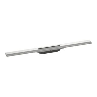 hansgrohe RainDrain Flex Caniveau de douche 800 mm, ES optic, kit complet, ajustable