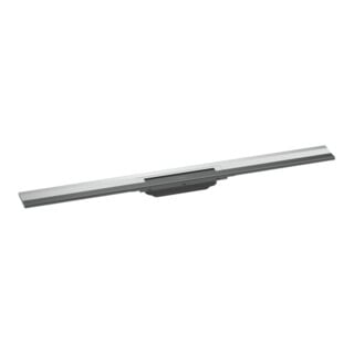 hansgrohe RainDrain Flex Caniveau de douche 900 mm, chrome, kit FM, raccourcissable, pour montage encastré
