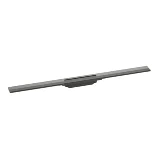 hansgrohe RainDrain Flex Caniveau de douche 900mm, brossé bleu vc, kit complet, ajustable