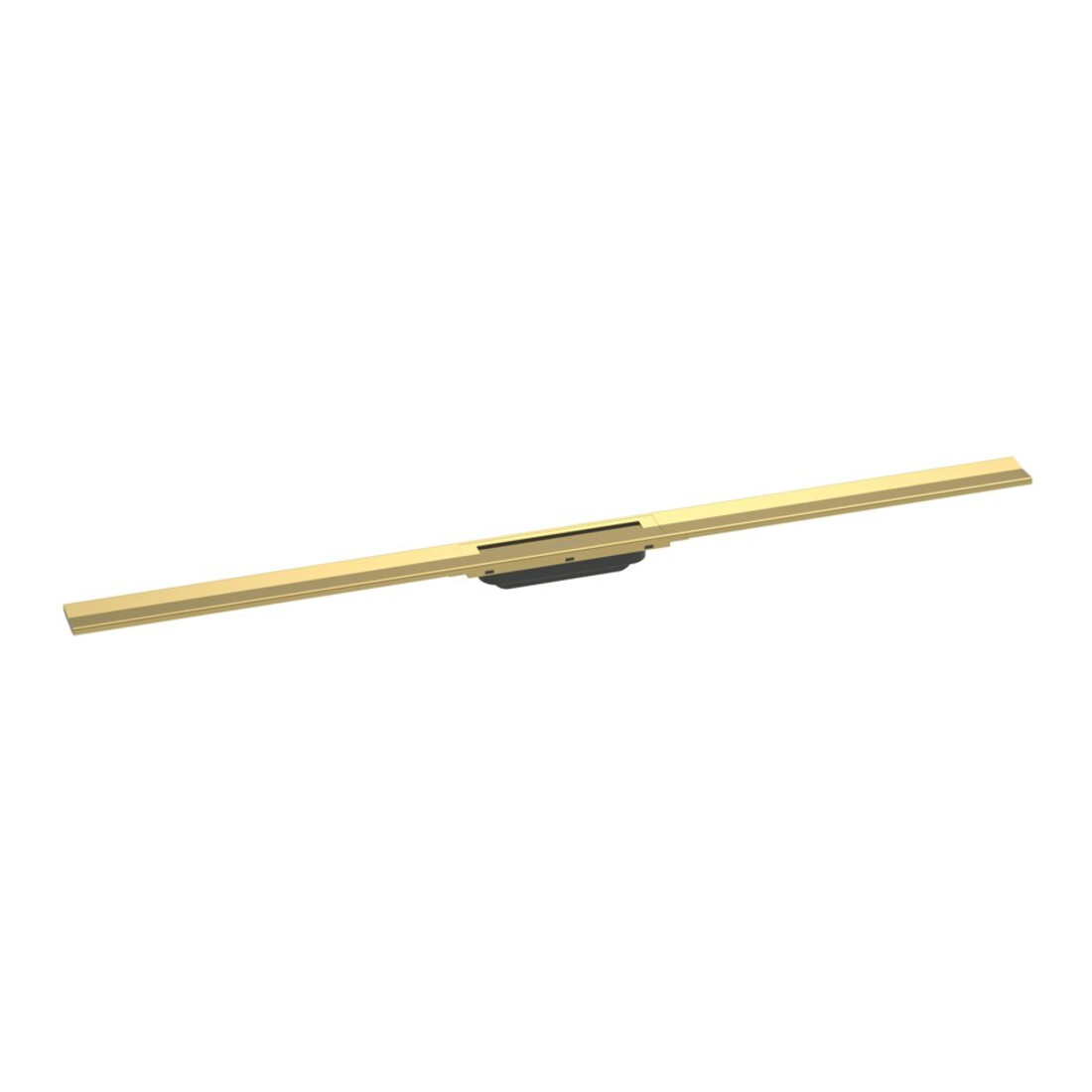 hansgrohe RainDrain Flex Duschrinne 1200mm, pol. gol opt, Fertigset, kürzbar