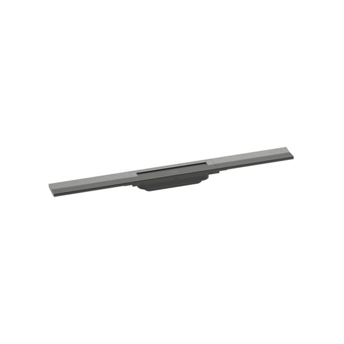 hansgrohe RainDrain Flex Duschrinne 700mm, brush. bla vc, Fertigset, kürzbar