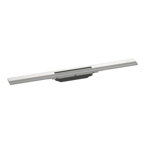 hansgrohe RainDrain Flex Duschrinne 700mm, ES optic, Fertigset, kürzbar