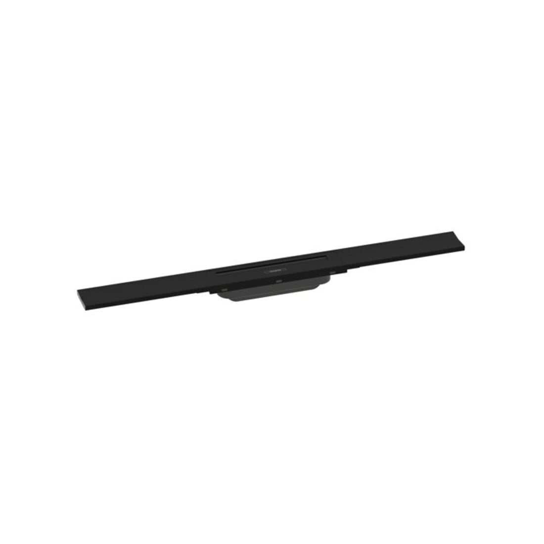 hansgrohe RainDrain Flex Duschrinne 700mm, schwarz matt, Fertigset, kürzbar