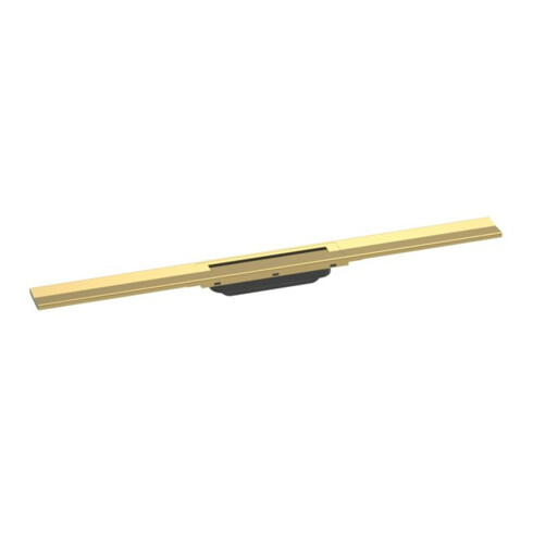 hansgrohe RainDrain Flex Duschrinne 800mm, pol. gol opt, Fertigset, kürzbar