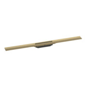 hansgrohe RainDrain Flex Duschrinne 900mm, brush. bronze, Fertigset, kürzbar