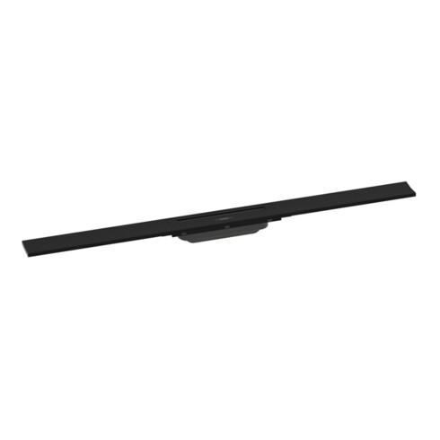 hansgrohe RainDrain Flex Duschrinne 900mm, schwarz matt, Fertigset, kürzbar