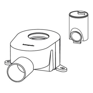 hansgrohe RainDrain Go Siphon standard