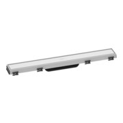 hansgrohe RainDrain Match Caniveau de douche 600 mm, blanc mat, kit complet