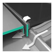 hansgrohe RainDrain Match Caniveau de douche 800 mm, acier inoxydable brossé, kit complet-4