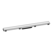 hansgrohe RainDrain Match Caniveau de douche 800 mm, blanc mat, kit complet