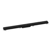hansgrohe RainDrain Match Caniveau de douche 900 mm, noir mat, kit complet
