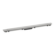 hansgrohe RainDrain Match + Duschrinne 1000mm, Edelstahl gebürstet, Fertigset