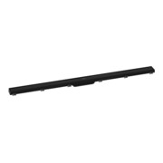 hansgrohe RainDrain Match Duschrinne 1200mm, mattschwarz, Fertigset