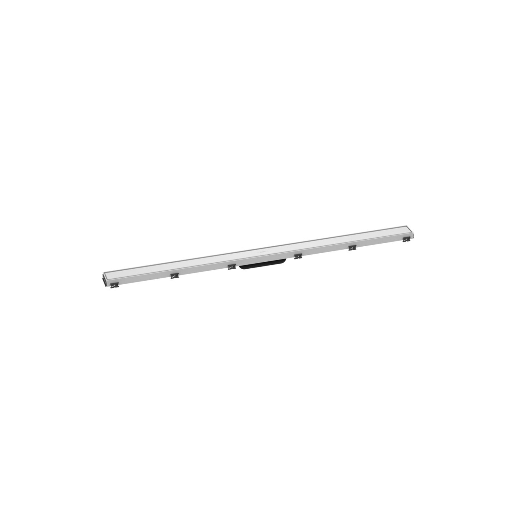 hansgrohe RainDrain Match Duschrinne 1200mm, mattweiß, Fertigset