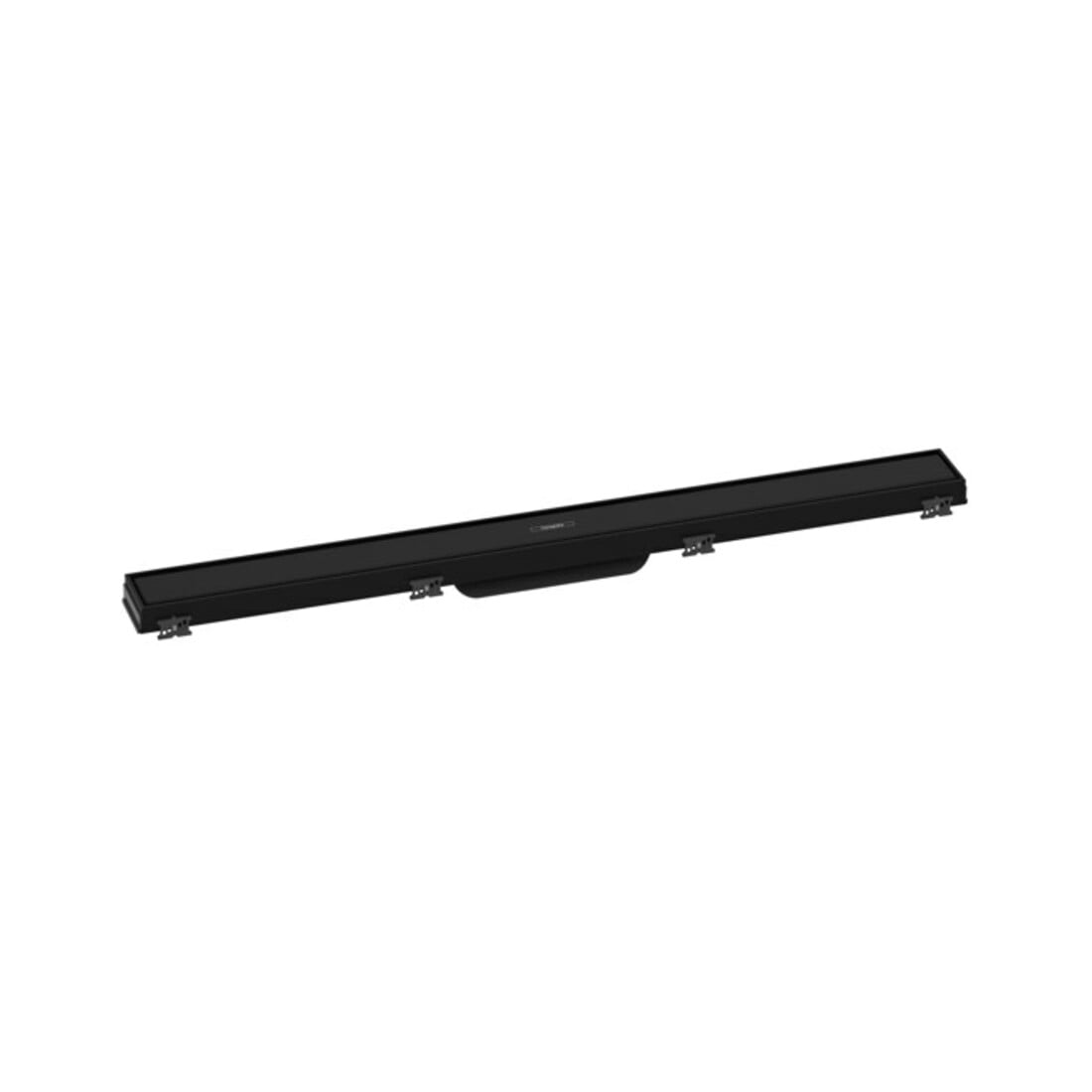 hansgrohe RainDrain Match Duschrinne 800mm, mattschwarz, Fertigset