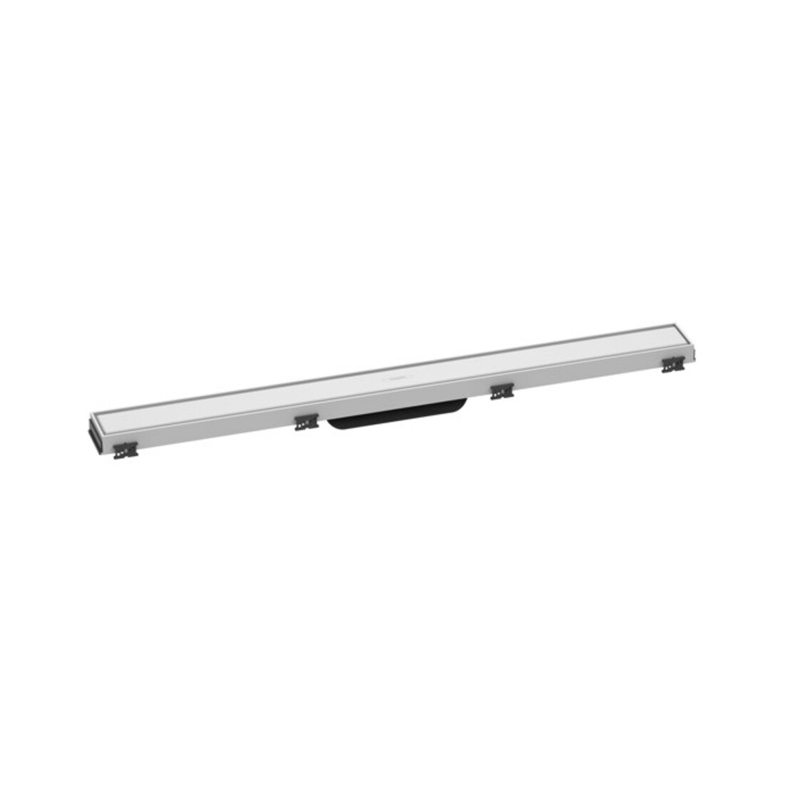 hansgrohe RainDrain Match Duschrinne 800mm, mattweiß, Fertigset