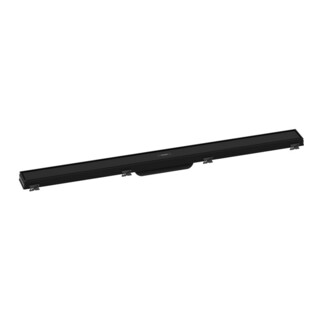 hansgrohe RainDrain Match Duschrinne 900mm, mattschwarz, Fertigset
