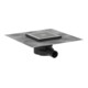 hansgrohe RainDrain Point 150x150mm, set, acier inoxydable brossé-1