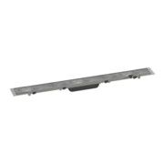 hansgrohe RainDrain Rock Duschrinne 700mm, Fertigset, kürzbar und befliesbar