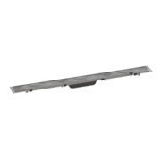 hansgrohe RainDrain Rock Duschrinne 800mm, Fertigset, kürzbar und befliesbar