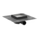 hansgrohe RainDrain Spot Ensemble point de sol, 150x150 mm, pose derrière carrelage, ES