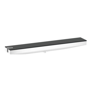 hansgrohe Rainfinity Porter 500 avec support de douche, gauche, blanc mat