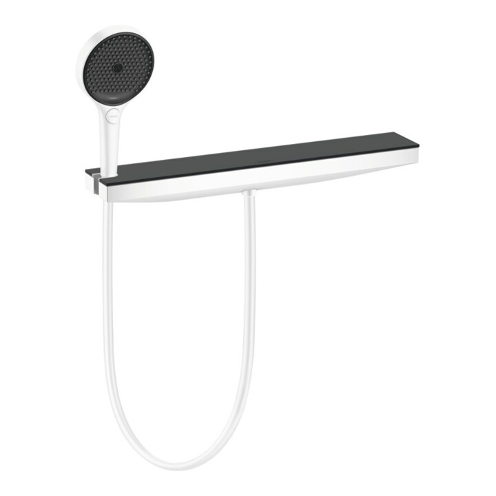 hansgrohe Rainfinity Porter 500 avec support de douche, gauche, blanc mat