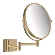 hansgrohe Rasierspiegel AddStoris Wandmontage, brushed bronze