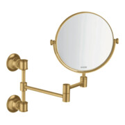hansgrohe Rasierspiegel Axor Montreux schw, neigbar, Wandmont., brush. gol opt