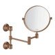 hansgrohe Rasierspiegel Axor Montreux schw, neigbar, Wandmont., brush. r gol-1
