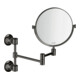 hansgrohe Rasierspiegel Axor Montreux schw, neigbar, Wandmont., pol. bla vc-1