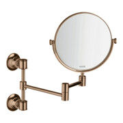 hansgrohe Rasierspiegel Axor Montreux schw, neigbar, Wandmont., pol. r gol