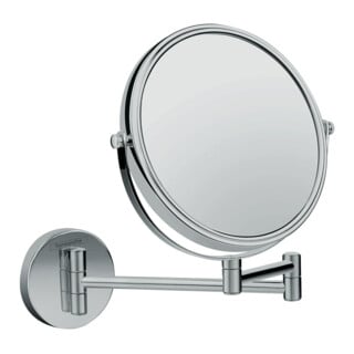hansgrohe Rasierspiegel Logis Universal Wandmontage, chrom