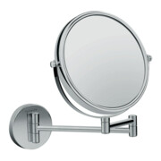 hansgrohe Rasierspiegel Logis Universal Wandmontage, chrom