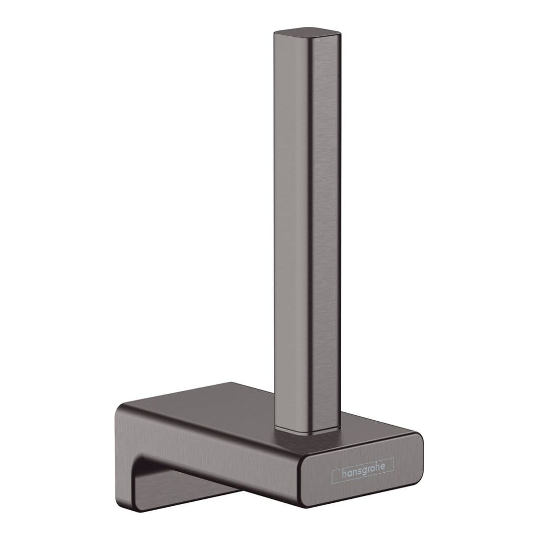 hansgrohe Reservepapierhalter AddStoris Wandmont., Metall, brushed black chrome